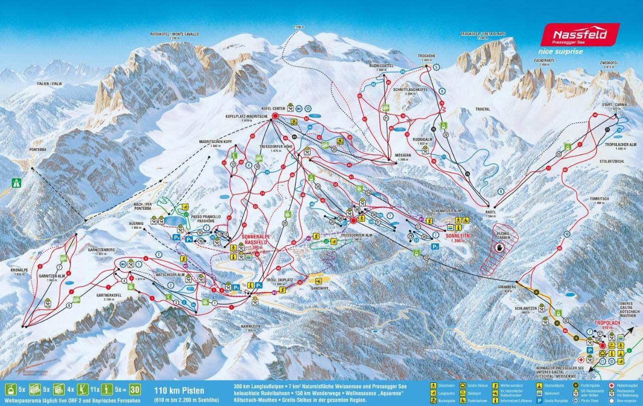 Das Bergerleben Sonnenalpe Nassfeld Eksteriør billede